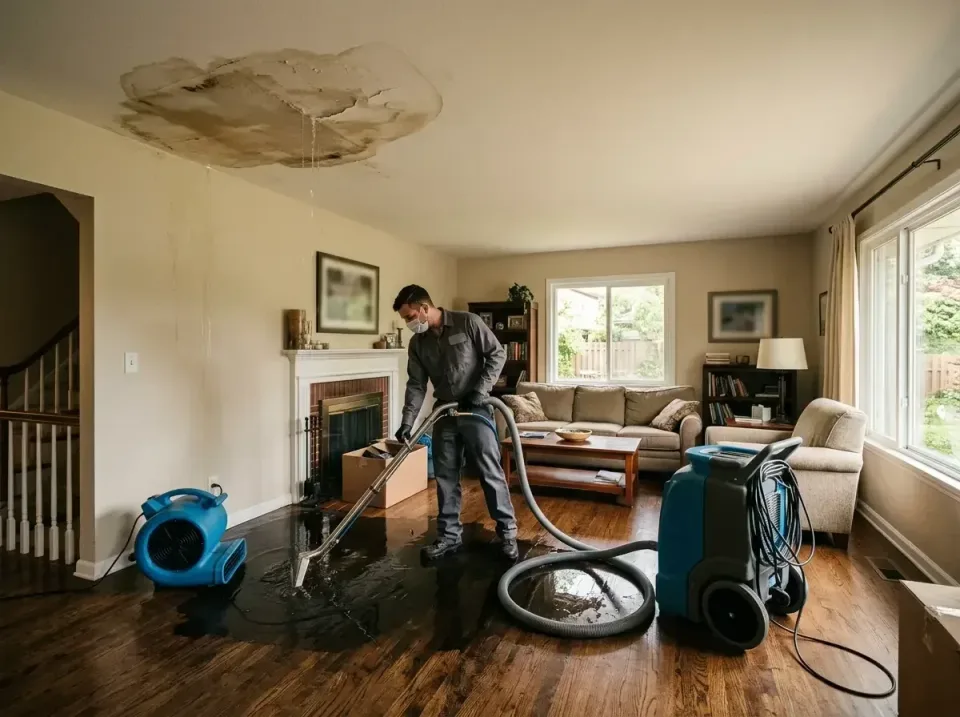 attic-pipe-burst-ceiling-drip-008 — frequently asked questions, Water Damage Restoration & Carpet Care in Farmers Loop, AK